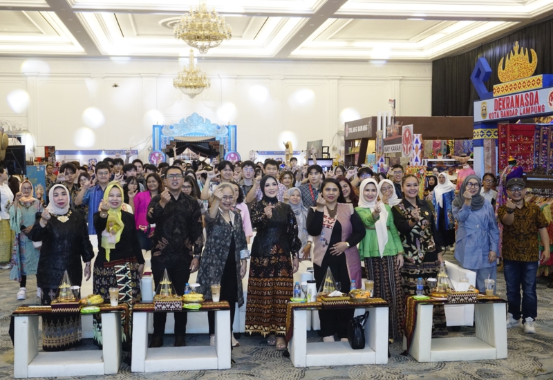  Kriya Jemari Lampung Hadirkan Proses Pembuatan Kriya Wastra untuk UniSadhuGuna International College