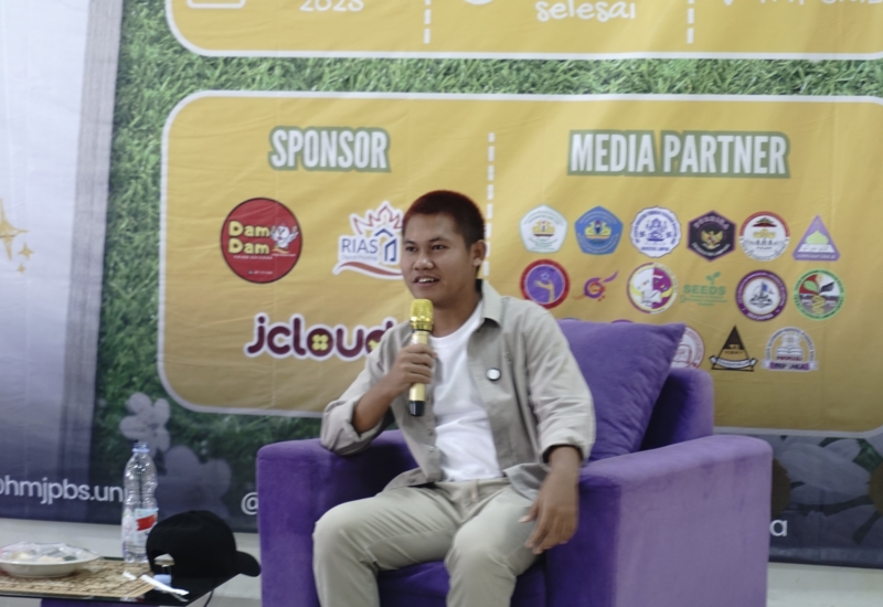  Narasumber Mediaphora FKIP Unila, Omped Visual Bagikan Tips dan Trik Jadi Kreator Konten Pemula