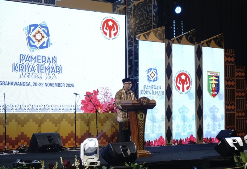  Kriya Jemari Lampung 2025, Gubernur Rahmat Mirzani Djausal: Jaga Keaslian Budaya