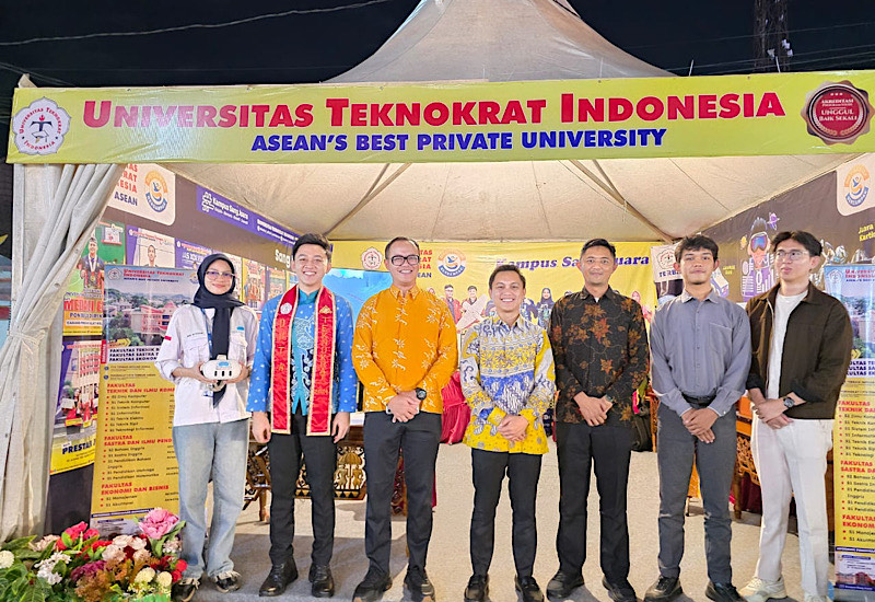  Universitas Teknokrat Indonesia Buka Stan Lampung Fest 2025, Tawarkan Beasiswa Sampai dengan 75 Persen