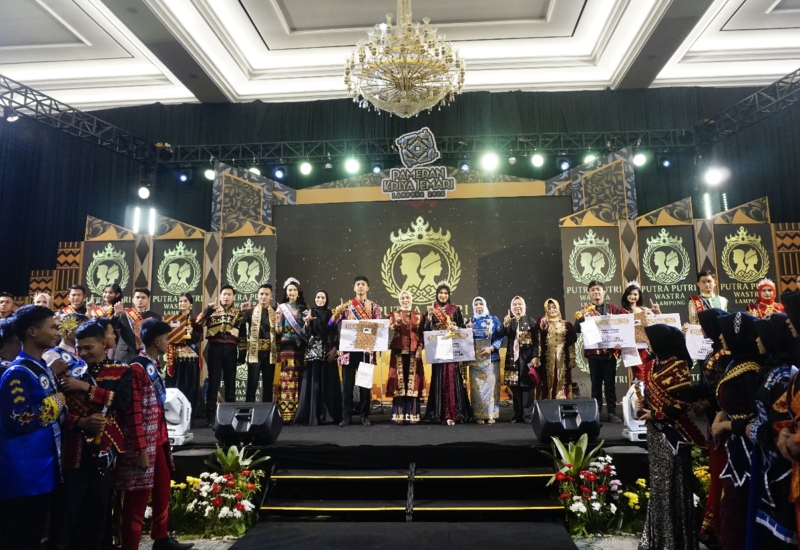 Hasil Lengkap Pemilihan Putra Putri Wastra Lampung pada Kriya Jemari Lampung 2025