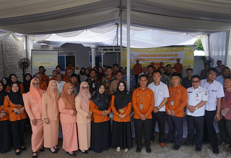  BPS Pesisir Barat Gelar Sosialisasi Sensus Ekonomi 2026 dan Pengenalan Kantor Baru