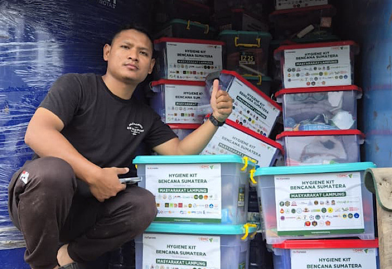  Dompet Dhuafa Lampung Kirimkan Truk Kemanusiaan untuk Aceh