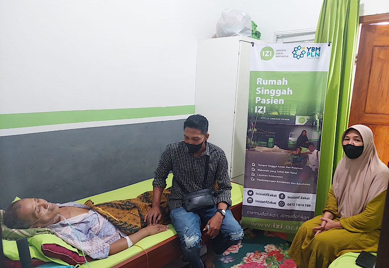  Wugu Pasien Tumor Paru, Nikmati Kenyamanan Pelayanan Rumah Singgah Pasien YBM PLN IZI Lampung