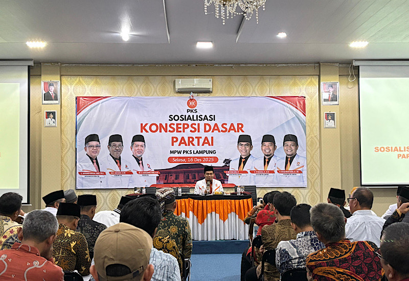 Mantan Jurnalis Majalah Ternama Indonesia Sapto Waluyo Kuatkan Pemahaman Falsafah Partai untuk Pengurus PKS Se-Lampung