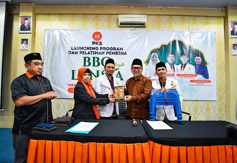  PKS Lampung Luncurkan Program dan Pelatihan Pembina BBQ Lansia, Dorong Lansia Bahagia dan Melek Alquran