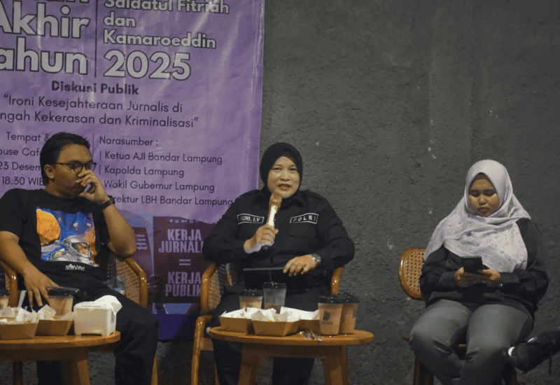  Kabid Humas Polda Lampung AKBP Yuni Iswandari Yuyun Soroti Kekerasan terhadap Jurnalis dan Pentingnya Pelaporan