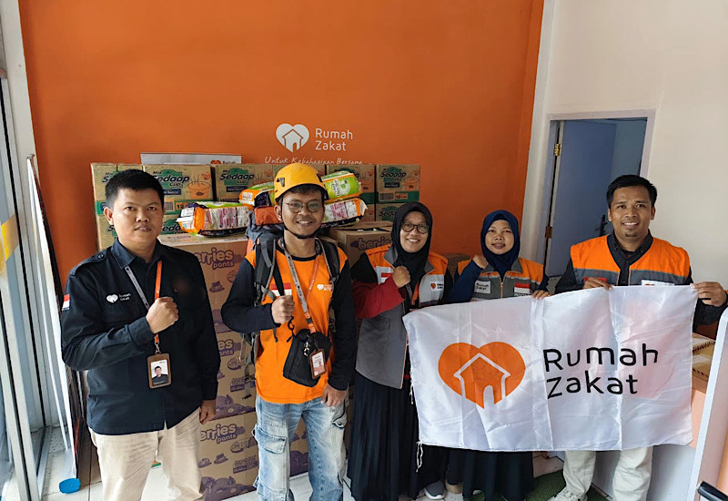  Rumah Zakat Lampung Kirim Relawan Tambahan Perkuat Respons Bencana di Sumatera Barat