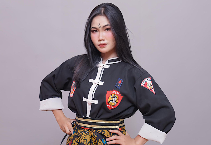  Finalis Mister Miss Lampung Ambassador Sahara Cerita Aktivitas di Ikatan Keluarga Silat Putra Indonesia