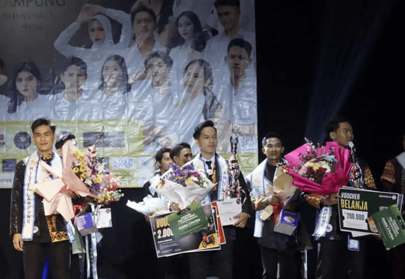  Tiga Besar Mister Lampung Ambassador 2026 Resmi Diumumkan