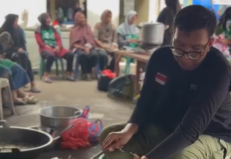  Tim Berangkat Lagi, Dompet Dhuafa Lampung Buka Dapur Umum di Tanah Datar Sumatera Barat