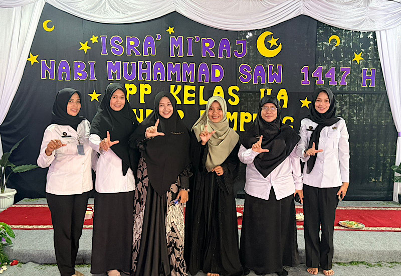  Dina Nur Atika Juara Aksi Indosiar Ceramah Isra Mikraj di Lapas Perempuan Kelas IIA Bandar Lampung