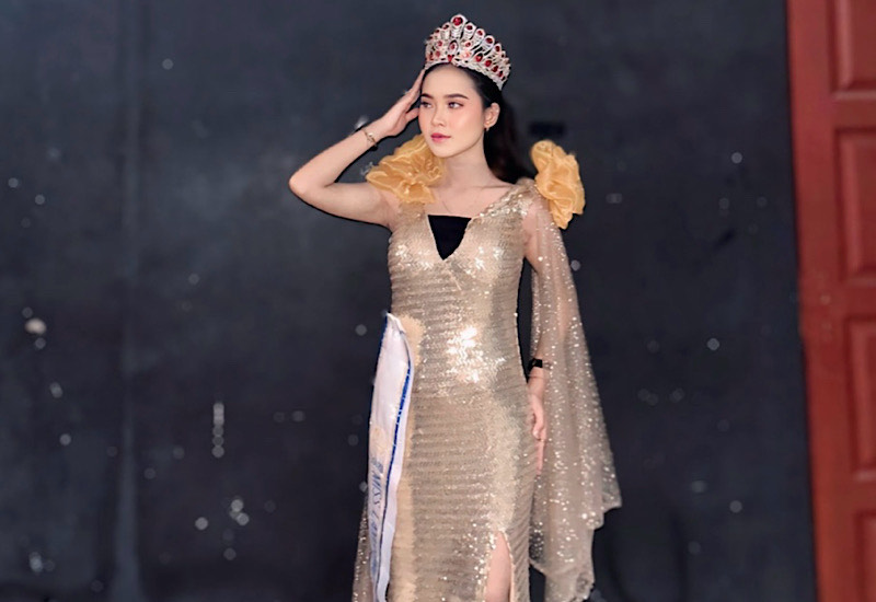  Mister Miss Lampung Ambassador 2026 Rampung, Model Tiara Bersyukur Setahun Jabat Tugas dengan Baik