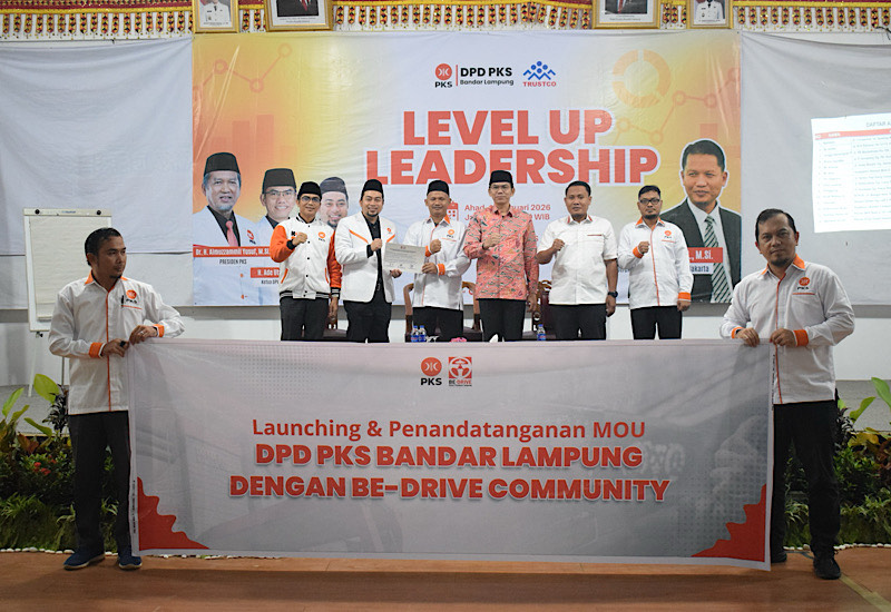  Bidnaker DPD PKS Bandar Lampung Luncurkan BE-Drive