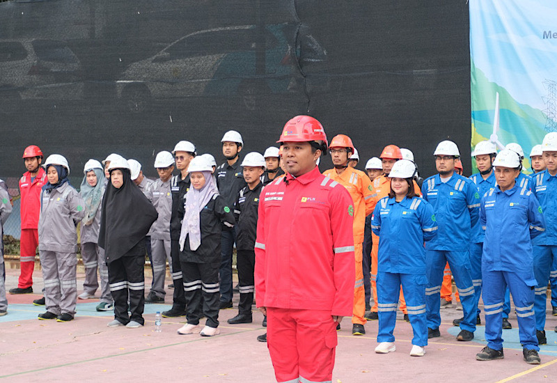  PLN Nusantara Power UP Bandar Lampung Apel Bulan K3 Nasional 2026, Perkuat Budaya Keselamatan Kerja Berkelanjutan