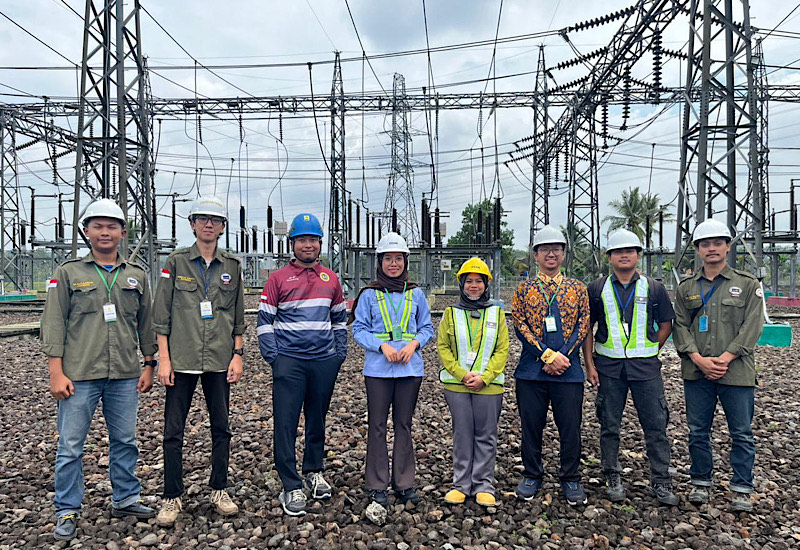  Mahasiswa Teknik Elektro Universitas Teknokrat Indonesia Kunjungan Industri ke PLN ULTG Pagelaran