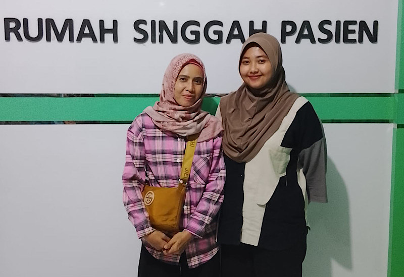  Nova Asal Bunga Mayang Apresiasi Kepedulian, Kehangatan, dan Fasilitas Rumah Singgah Pasien YBM PLN-IZI Lampung