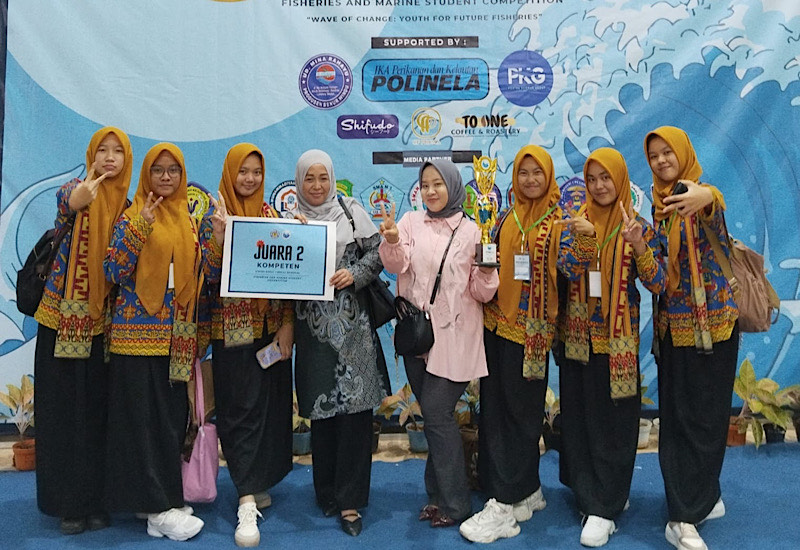  SMAN 1 Pesisir Tengah Juara Lomba Debat Perikanan dan Kelautan Fimasco Polinela