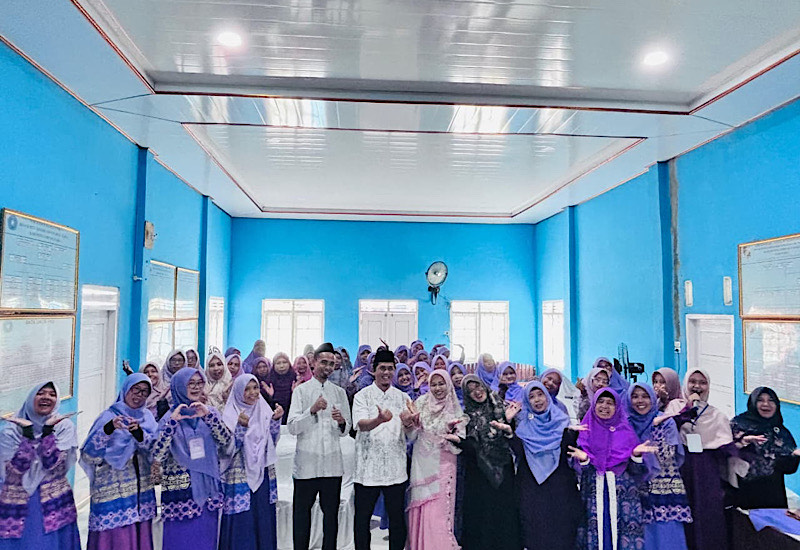  Pengurus Salimah Tingkat Kecamatan Se-Lampung Utara Muscab, Camat Abung Semuli Ajak Kerja Sama Tangani Stunting