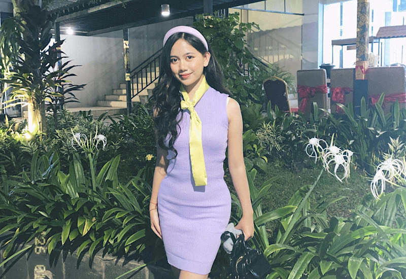  Rayakan Ulang Tahun Teman, Model Lampung Sintha Anggraini Cosplay Tokoh Film Scooby Doo