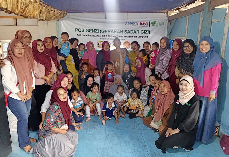  Tekan Stunting, Kolaborasi Dompet Dhuafa Lampung dan Asosiasi Ibu Menyusui Indonesia Masuki Tahun Ke-4