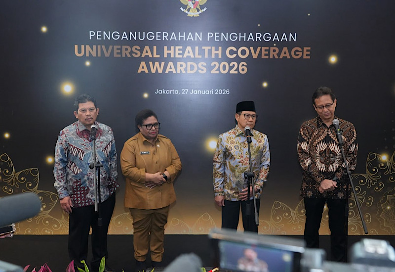  Dukung Program JKN, Ratusan Kepala Daerah Terima Penghargaan di UHC Awards 2026