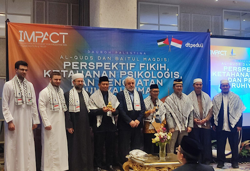  DT Peduli Metro Helat Impact, Kuatkan Iman, Satukan Kepedulian untuk Palestina