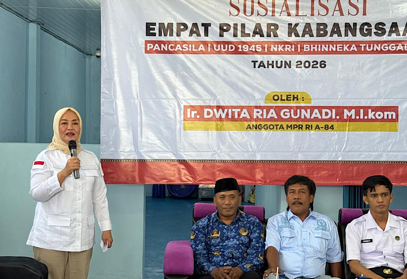  Sosialisasi 4 Pilar Kebangsaan, Dwita Ria Gunadi Sebut Ekonomi Tumbuh melalui Makan Bergizi Gratis