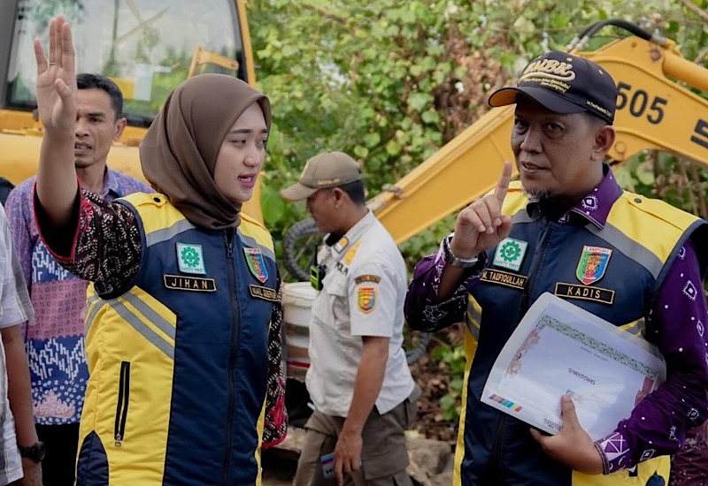 Pascalongsor, Pemprov Lampung Perbaiki Ruas Jalan Simpang Umbar-Putih Doh