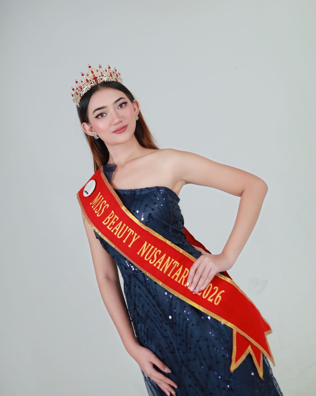  Model Lampung Lisa Iha Azzahra Juara Miss Beauty Nusantara 2026