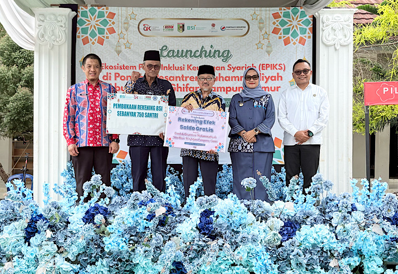  OJK Gelar Ekosistem Pusat Inklusi Keuangan Syariah di Lampung Timur dan Metro