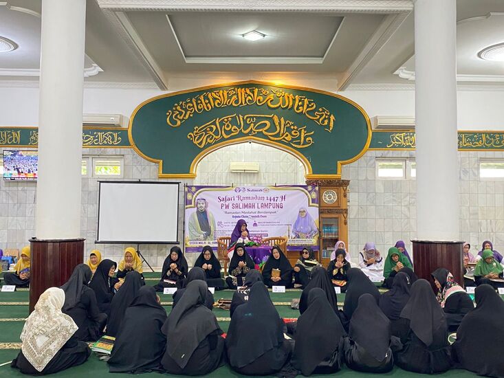 Safari Ramadan PW Salimah Lampung, Syekh Malik Al Hamid dari Palestina Beri Tips Menghafal Alquran