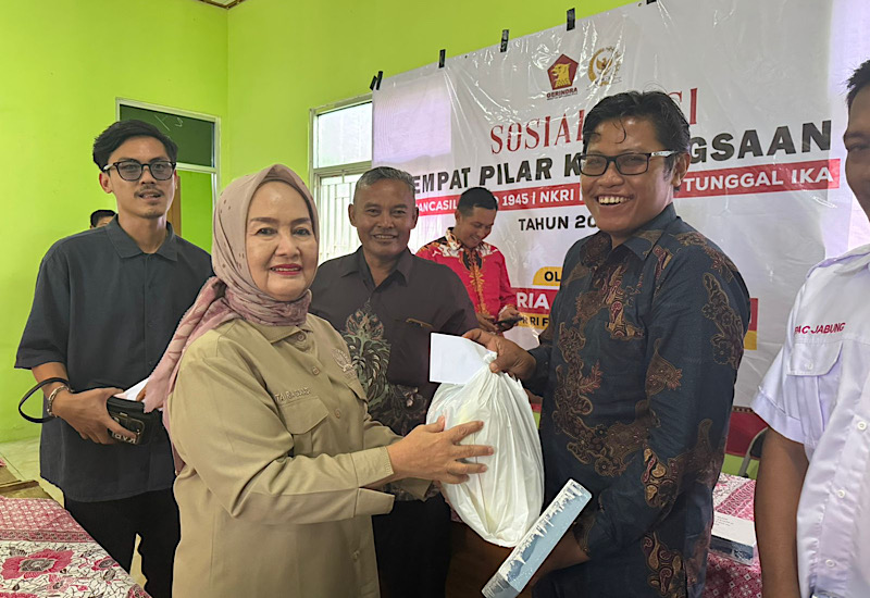 Dwita Ria Sosialisasi 4 Pilar Kebangsaan, Paparkan Urgensi Penguatan Nilai di Masyarakat