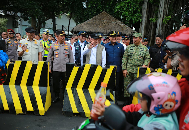  Gubernur Lampung Apresiasi Kapolda atas Kelancaran Arus Mudik dan Balik Lebaran 2026