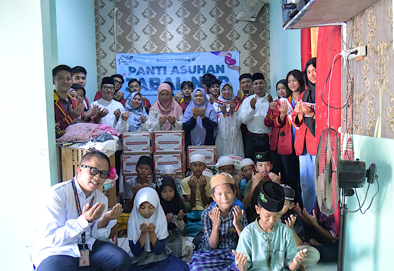  Universitas Teknokrat Indonesia Salurkan Zakat Mal ke Panti Asuhan Jabal Nur