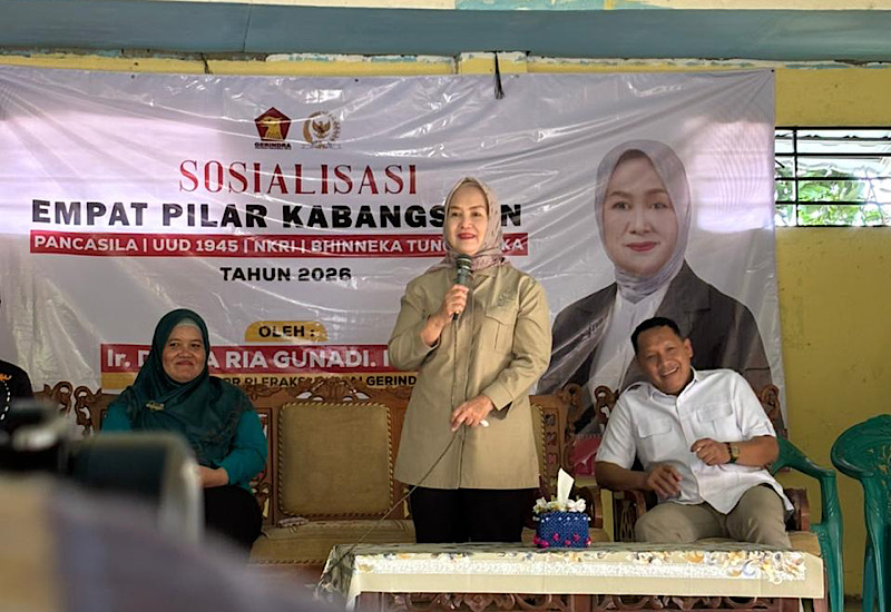  Dwita Ria Sosialisasi 4 Pilar Kebangsaan di Jabung, Tegaskan Jati Diri Bangsa