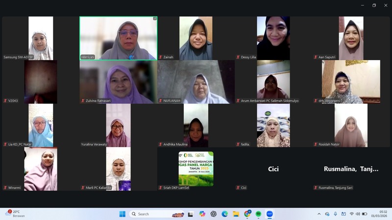  Salimah Lampung Selatan Kajian Daring Subuh, Zulvina Ratnasari Paparkan Strategi Optimalkan Sisa Hari Ramadan