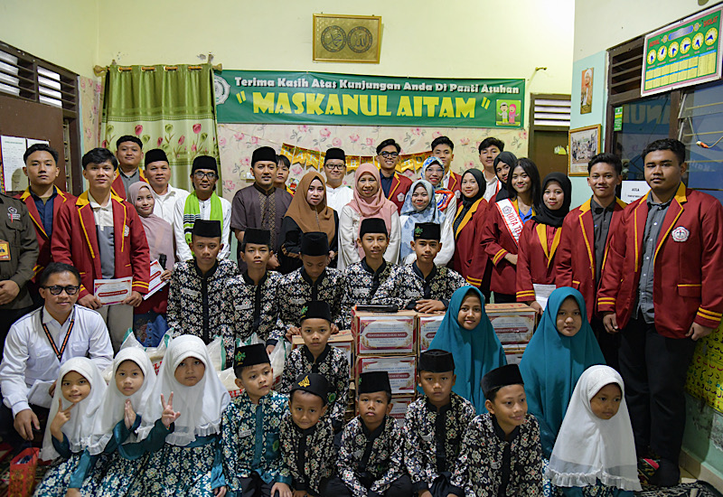  Universitas Teknokrat Indonesia Salurkan Zakat Mal ke Panti Asuhan Maskanul Aitam, Prabowo Sampaikan Terima Kasih
