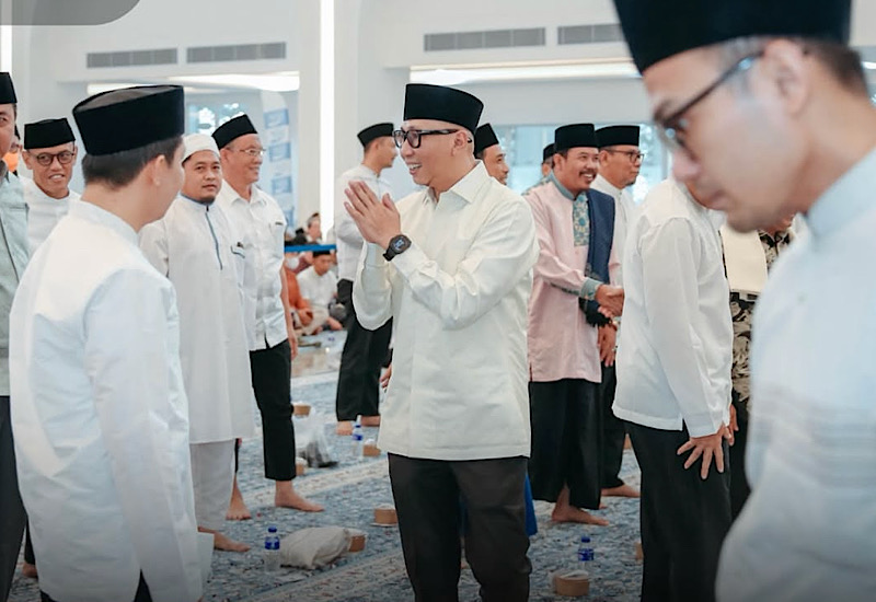  Pemprov Lampung Gelar Nuzululquran di Masjid Raya Al Bakrie, Doa Dipanjatkan untuk Korban Banjir