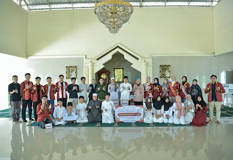  Universitas Teknokrat Indonesia Salurkan Zakat Mal ke Panti Asuhan Anugerah