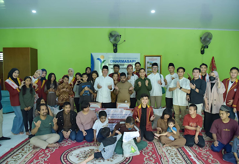  Universitas Teknokrat Indonesia Salurkan Zakat Mal ke Panti Asuhan Dharmasari