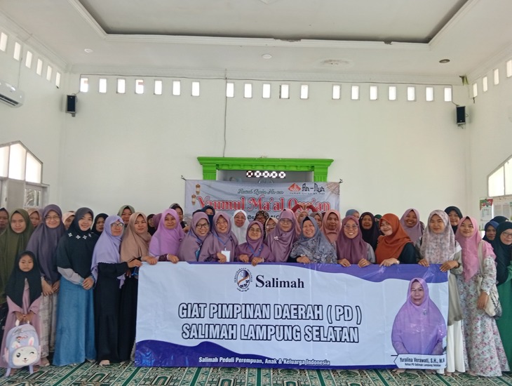  Salimah Lampung Selatan dan Rumah Quran An-Nur Adakan Sehari Bersama Alquran
