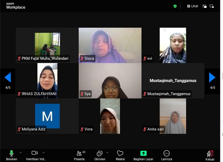  Salimah Tanggamus Kajian Subuh, Sukaesih Sri Lestari Sampaikan Urgensi Tobat