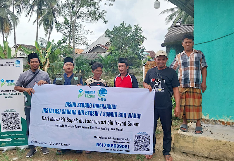 Tim Badan Wakaf LAZDAI Kunjungi Musala Ar Rafah untuk Realisasi Program Sumur Bor Wakaf