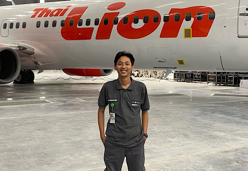  Alumnus Teknik Elektro Universitas Teknokrat Indonesia Ananda Satrio Wicaksono Sukses Berkarier di Industri Penerbangan Lion Group