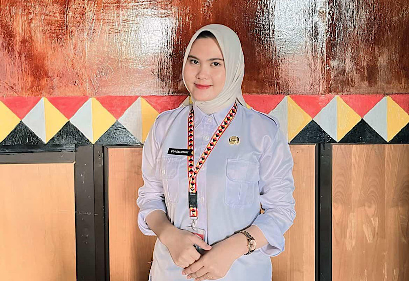 Ega Delviani Alumnus Manajemen Universitas Teknokrat Indonesia Sukses Berkarier sebagai ASN Analis SDM di Pemda Tanggamus