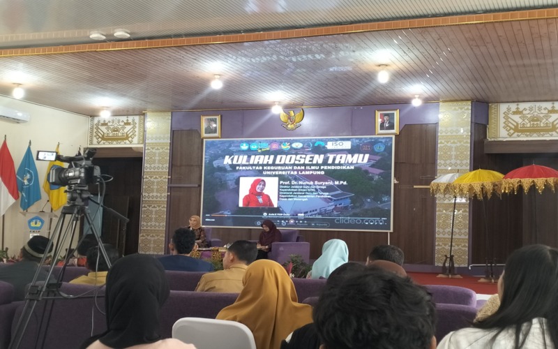  FKIP Unila Hadirkan Dirjen Guru dan Tenaga Kependidikan, Bahas Strategi Kebijakan Guru 2026