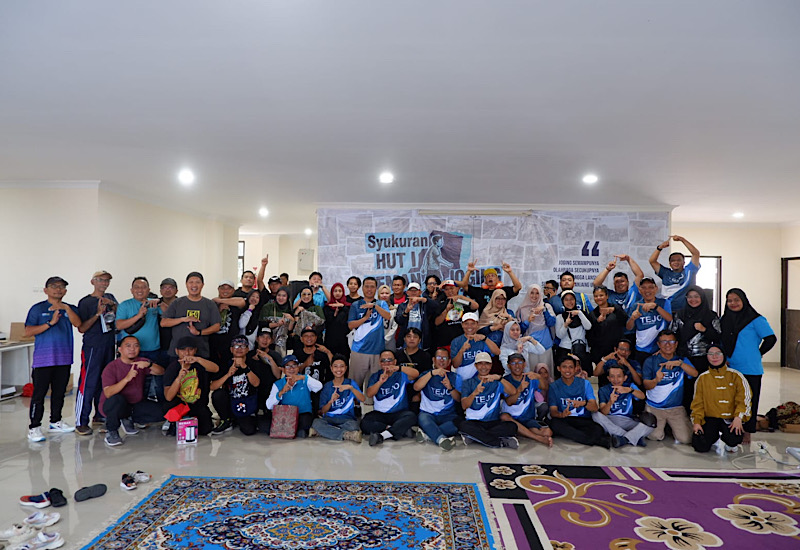  HUT Ke-1 Teman Joging (Tejo) Seru dan Meriah, Puluhan Peserta Raih Hadiah Menarik
