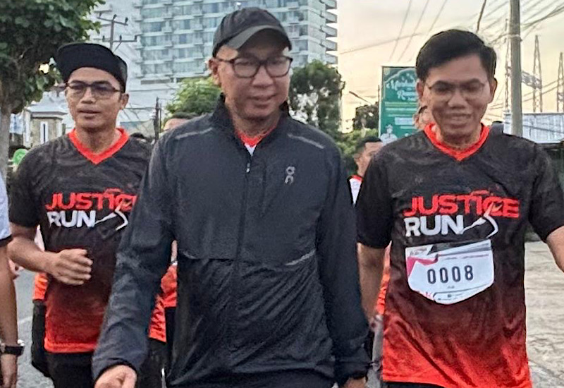  Justice Run 2026, Gubernur Mirza Apresiasi Sinergi Hadirkan Keadilan untuk Masyarakat