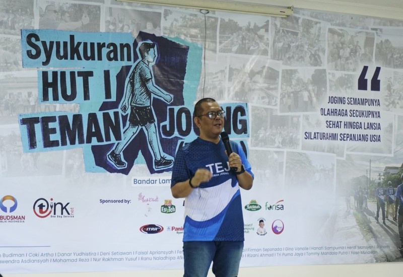  HUT Ke-1 Teman Joging (Tejo), Juwendra Asdiansyah: JOSS!